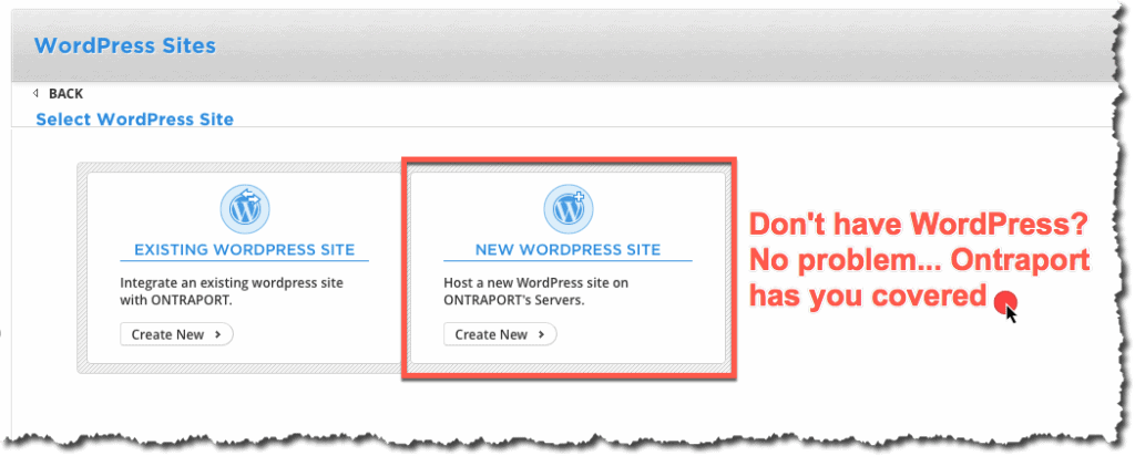 Ontraport WordPress Membership Site